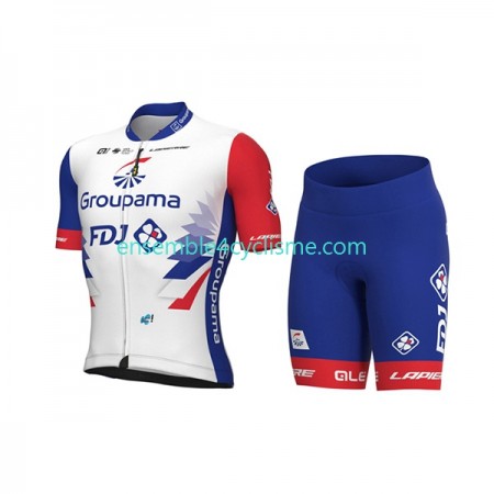 Tenue Maillot + Cuissard 2022 Groupama-FDJ Femme N001